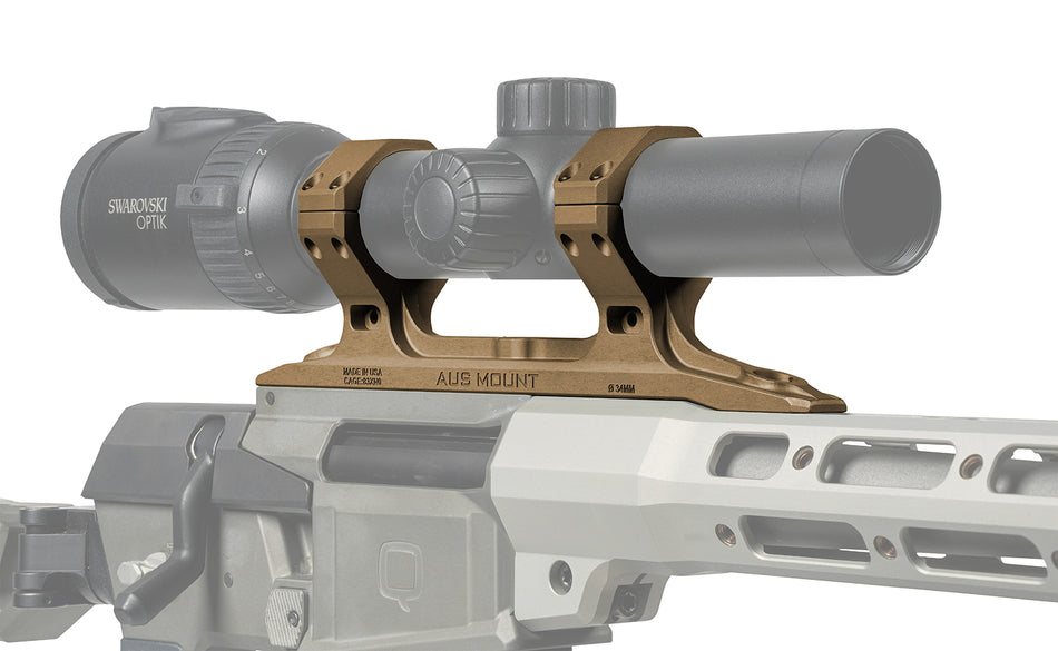 Q 100-299 AUS 34MM Direct Optic Mount for Mini Fix – FDE