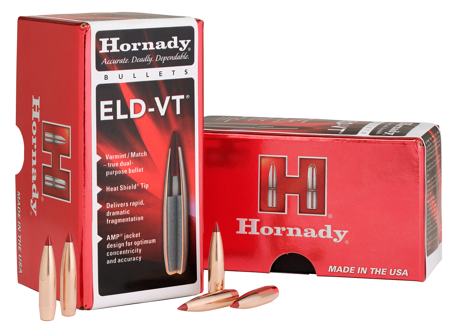 Hornady ELD-VT .257 Diameter 95 Grain Reloading Bullets 100CT
