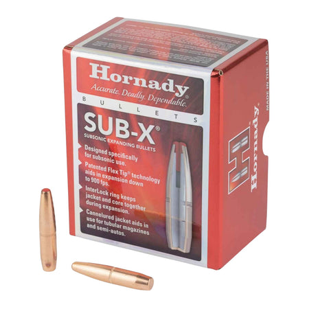 Hornady 338 Caliber .338 307 Grain Subsonic Bullets 50ct