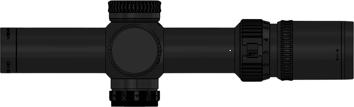 Zero Tech VG11028F-IR Vengeance HD 1-10X IR Illuminated Rifle Scope