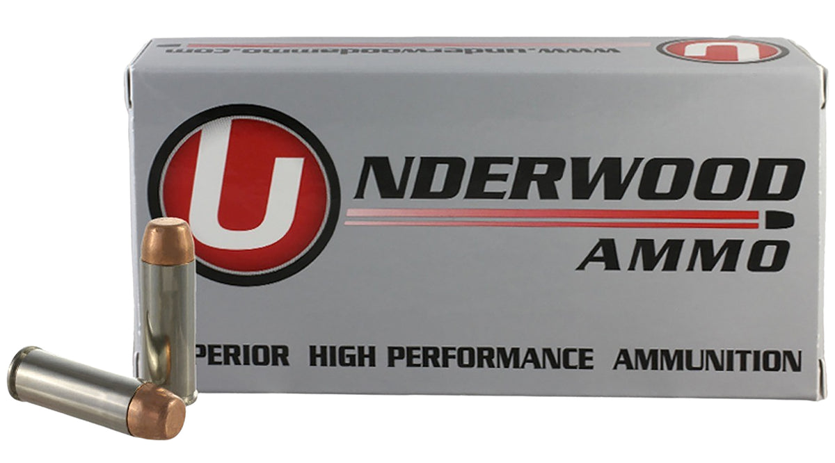 Underwood Ammo .45 Long Colt 432 Flat Nose Full Metal Jacket FMJ 250 Grain