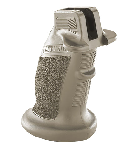 Luth-AR FDE Ambi Wing Pistol Grip for AR-15 Style Rifles