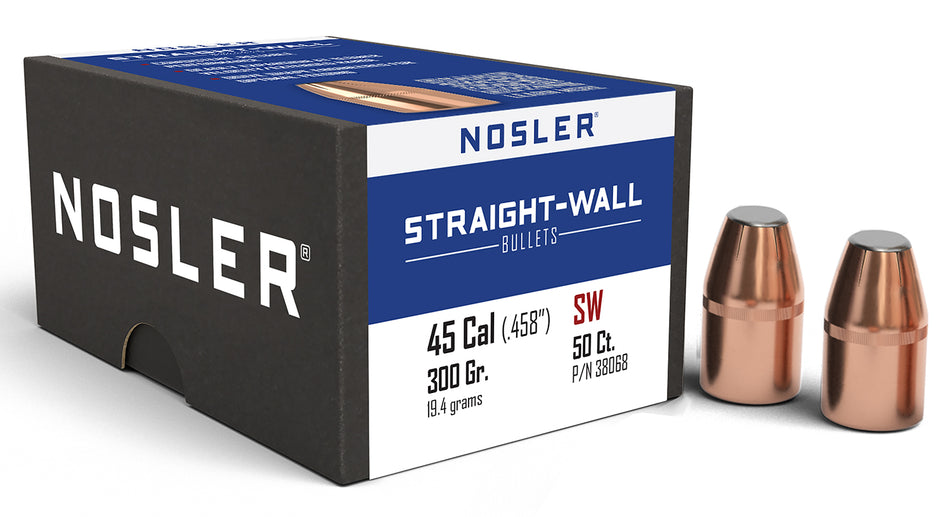 Nosler Power Point .458" 300gr 45 Cal Bullets 50ct