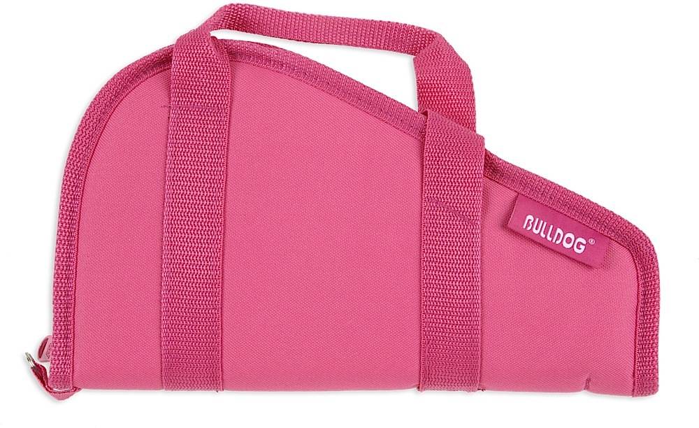 Bulldog Pink Nylon Small Pistol Rug 12"x6" with Pocket and Handles