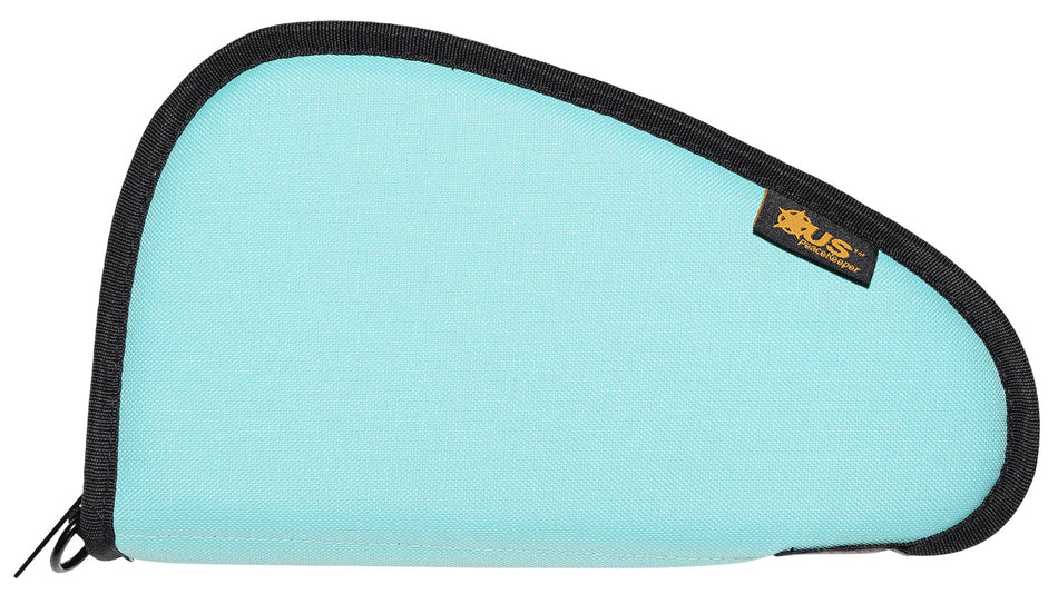 US PeaceKeeper P21211 Robin's Egg Blue Pistol Case, 11x6, 600D Polyester