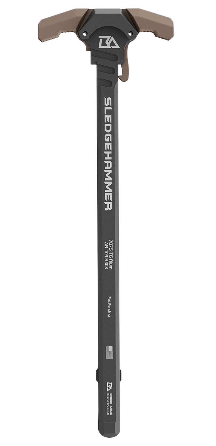 Breek Arms Sledgehammer Ambi AR-10 Charging Handle FDE