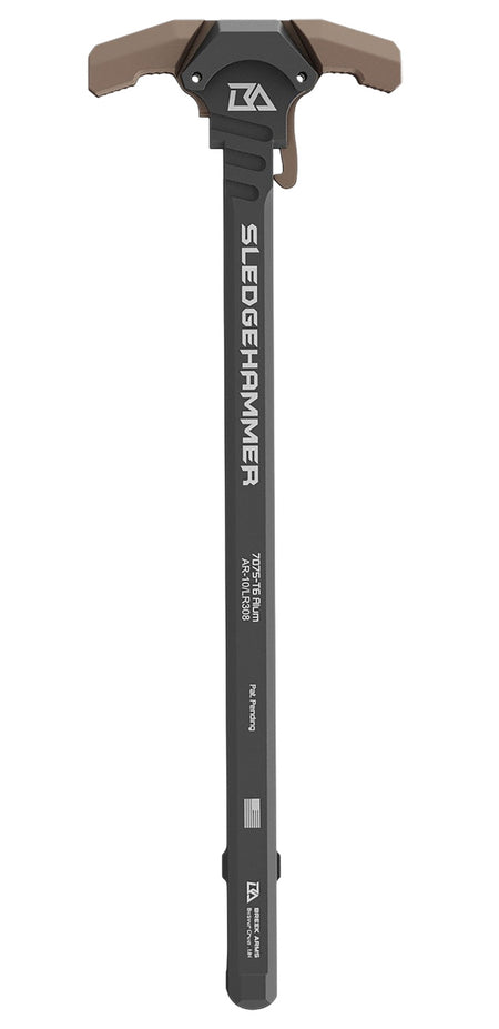Breek Arms Sledgehammer Ambi AR-10 Charging Handle FDE