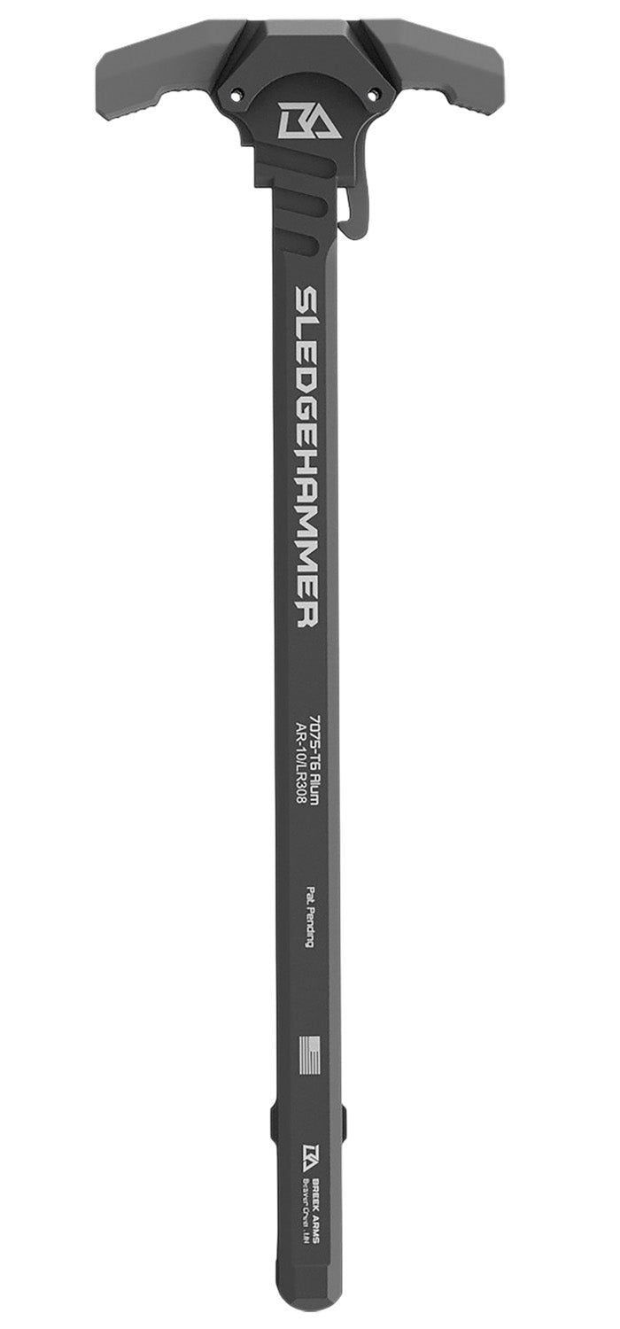 Breek Arms Sledgehammer Ambi AR-10 Charging Handle Gray Finish