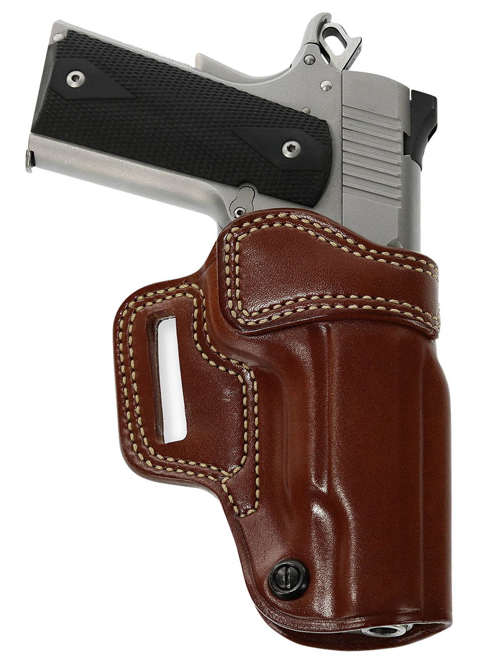 Galco AV266 Avenger OWB Belt Slide Holster Tan Leather for 4-4.25" 1911