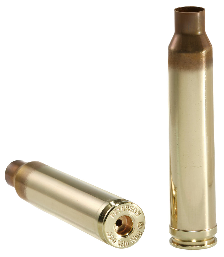 Peterson 300 Win Mag Unprimed Brass 50-Count Reloading Cases