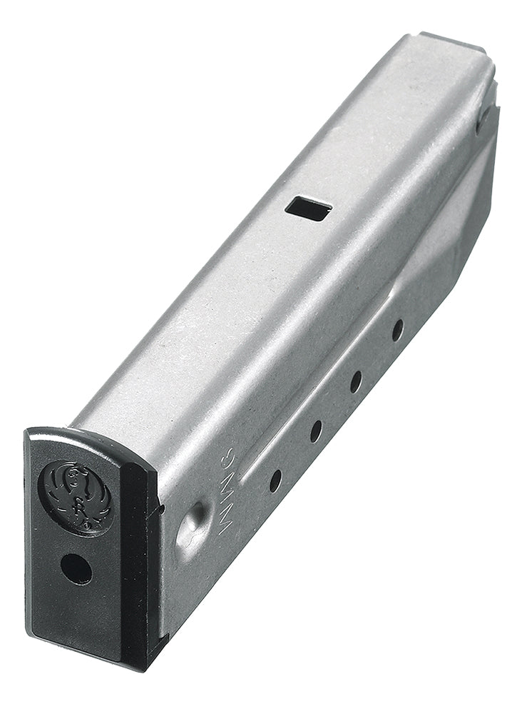 Ruger 90233 P95/P89/P94/PC Carbine 9mm Luger 15-Round Stainless Steel Magazine