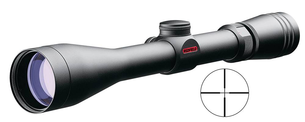 Redfield Revolution 4-12x40mm Scope Black Matte Finish 4-Plex Reticle 67110