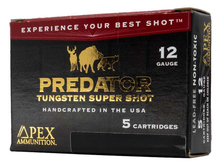 Apex 12 Gauge Shotgun Shells Predator TSS BB 2-1/2 oz 3.5 in