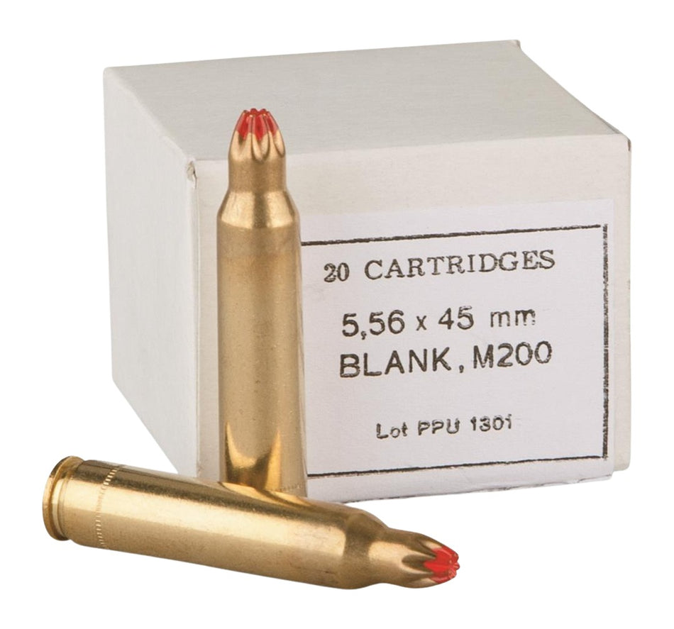 Prvi Partizan 5.56 NATO Blank Ammunition 20 Rounds M200 Blank