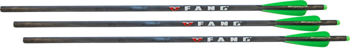 PSE Xbow Fang 20-Inch Carbon Arrows for Coalition Crossbow 3pk