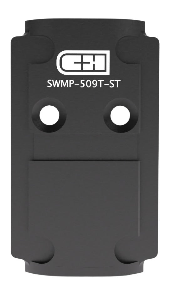 C&H Precision SWMP-509T-ST Adapter Plate, S&W M&P 2.0 C.O.R.E. to Holosun 509T, MIL-SPEC Anodized