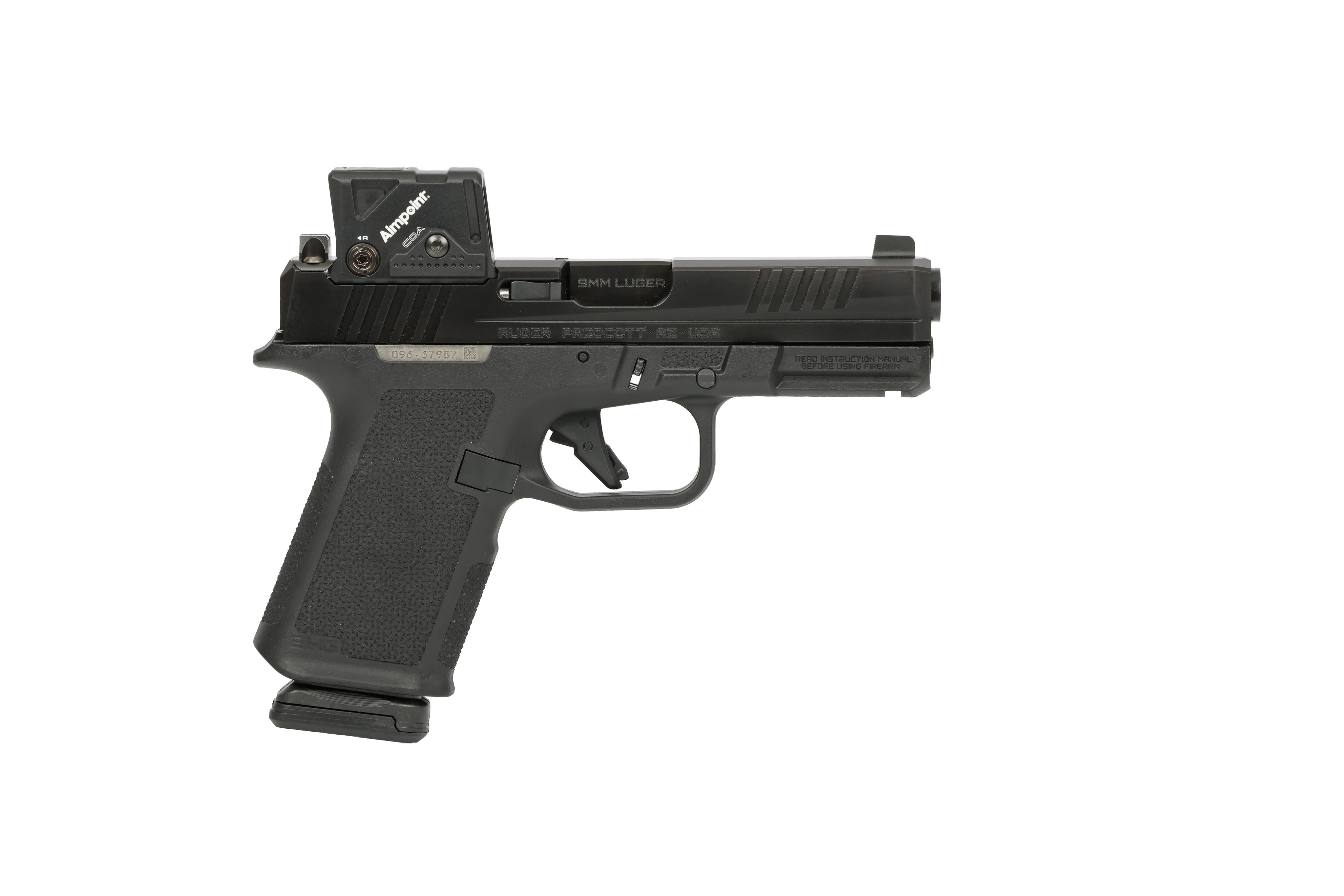 RXM 9MM BLK/BLK 15+1 4" COA 19462 AIMPOINT COA RED DOT