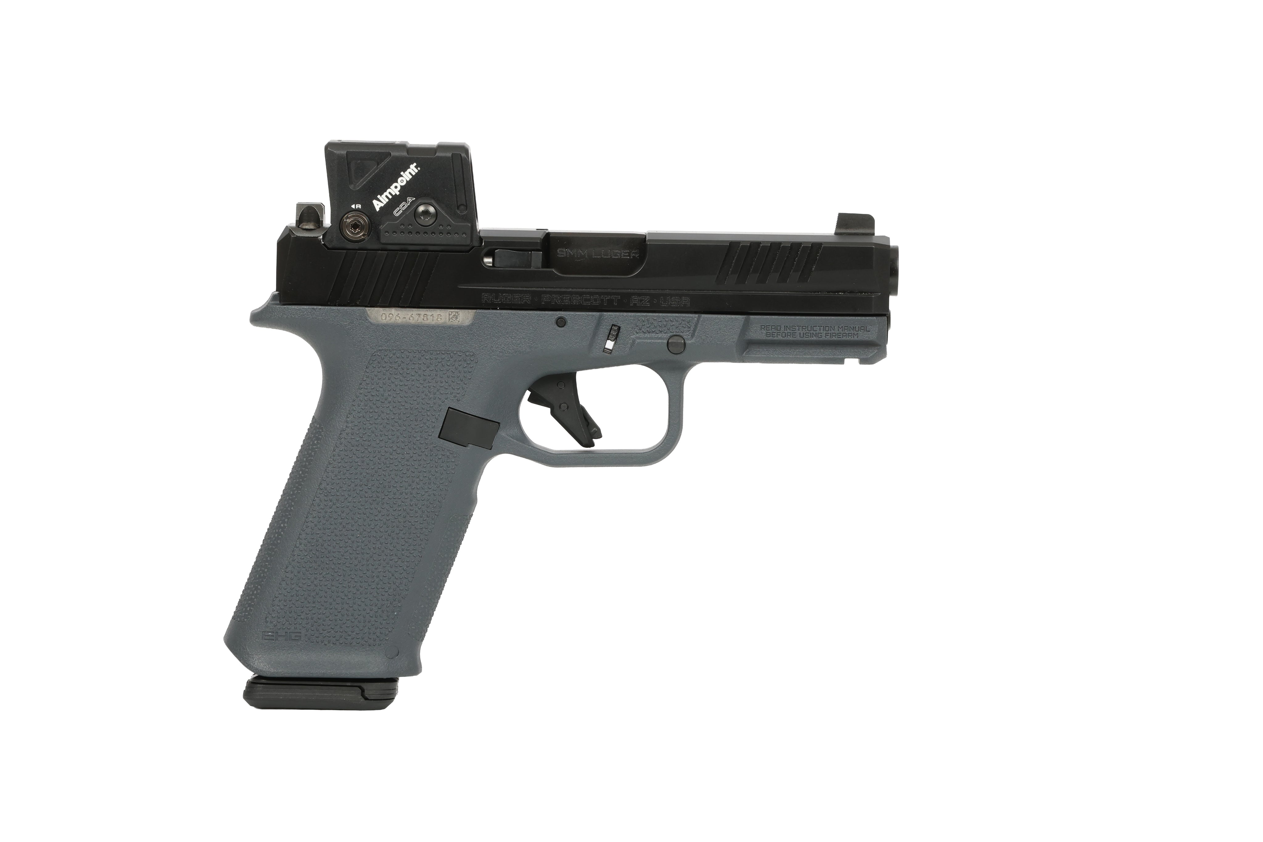 RXM 9MM BLK/GRAY 17+1 4" COA 19464 AIMPOINT COA RED DOT