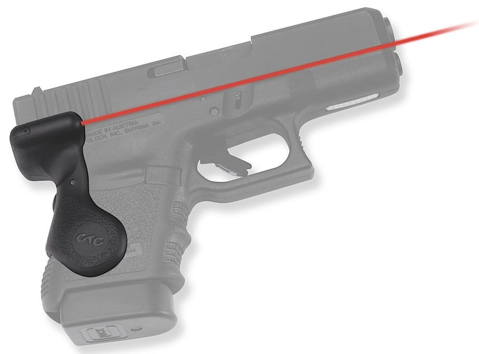 Crimson Trace Lasergrips 011650 Compatible with Glock 29/30 Gen3, Red Laser Black Polymer