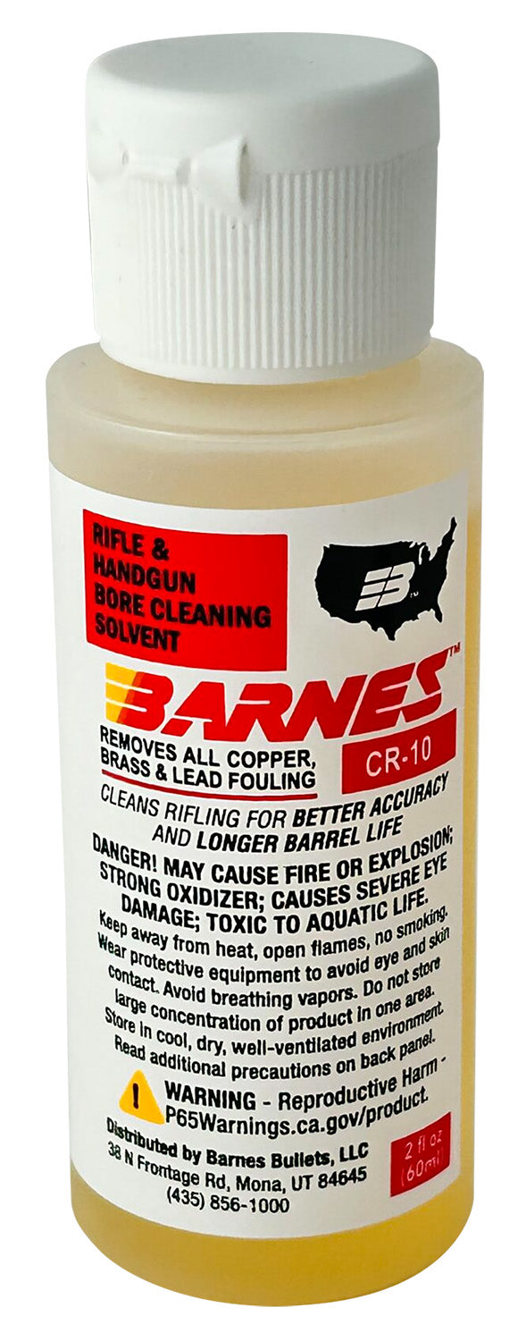 Barnes CR-10 Copper and Lead Bore Cleaner 2 oz Squeeze Bottle