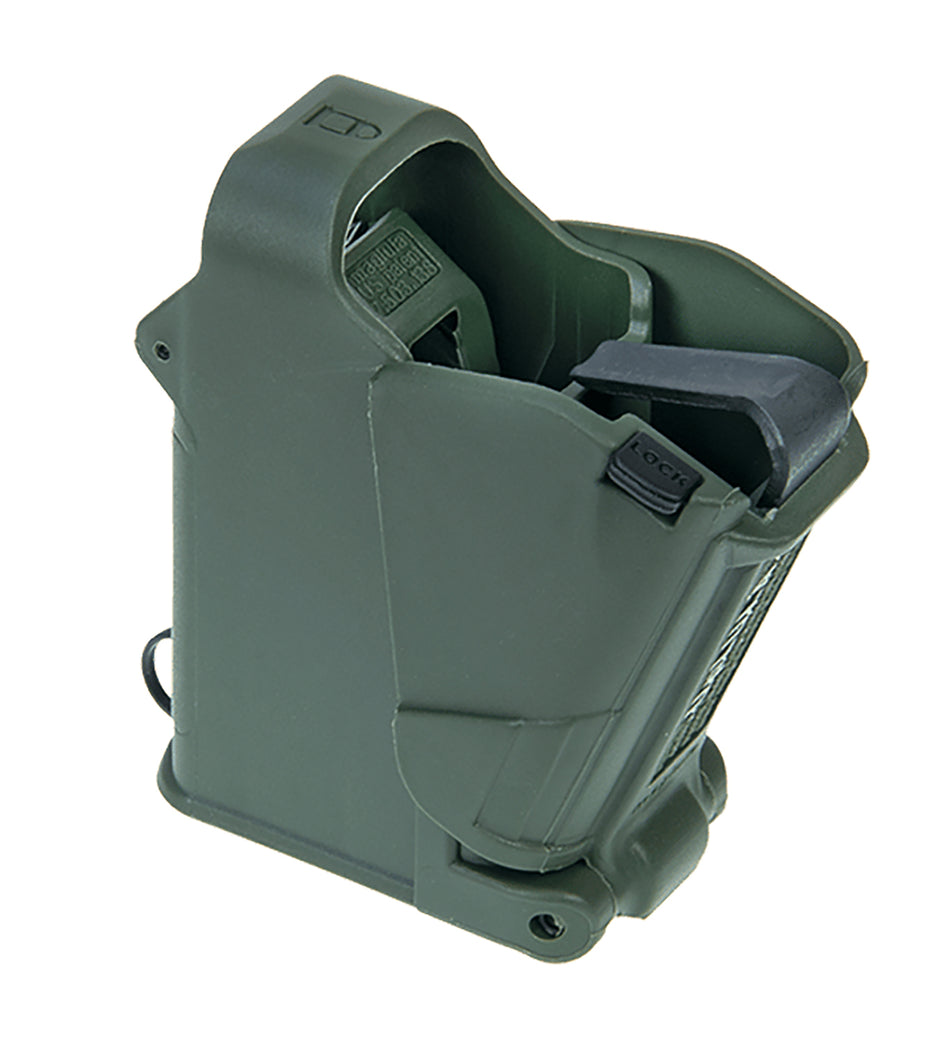 Maglula UpLULA UP60DG Universal Dark Green Loader/Unloader – 9mm to .45 ACP Double/Single Stack