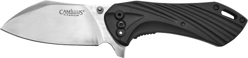 Camillus Chunk 7.25" OAL Stainless Black Folding Cleaver