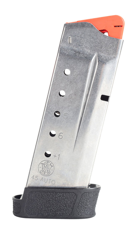 S&W M&P Shield 45ACP 7-Round Stainless Steel Magazine 3005567