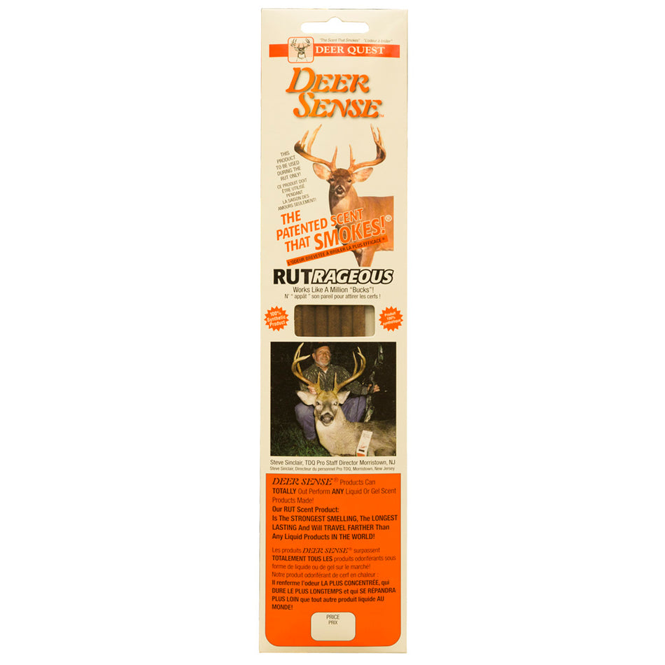 Deer Quest Rutrageous Deer Attractant Smoke Sticks 6 pk.