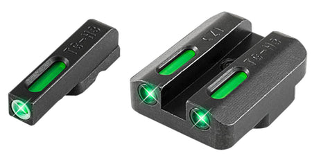 TruGlo TFX TG13CZ1A Day/Night Tritium Fiber Optic Sight Combo White Outline