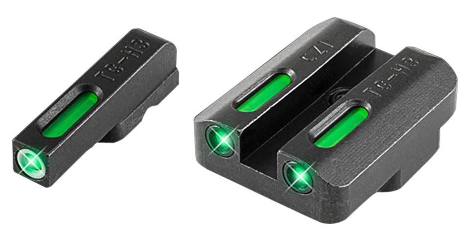TruGlo TFX TG13CZ1A Day/Night Tritium Fiber Optic Sight Combo White Outline