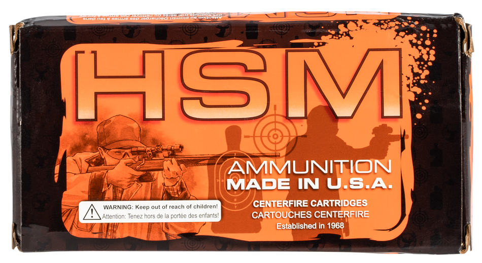 HSM .22-250 Remington HSM222504N Varmint Soft Point SP 55 Grain