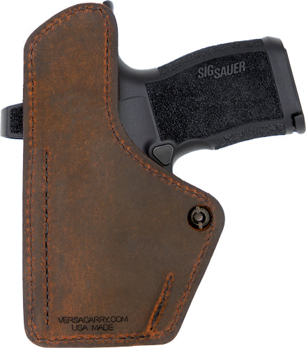 Versacarry Compound IWB Custom Poly Holster Hellcat Pro Brown