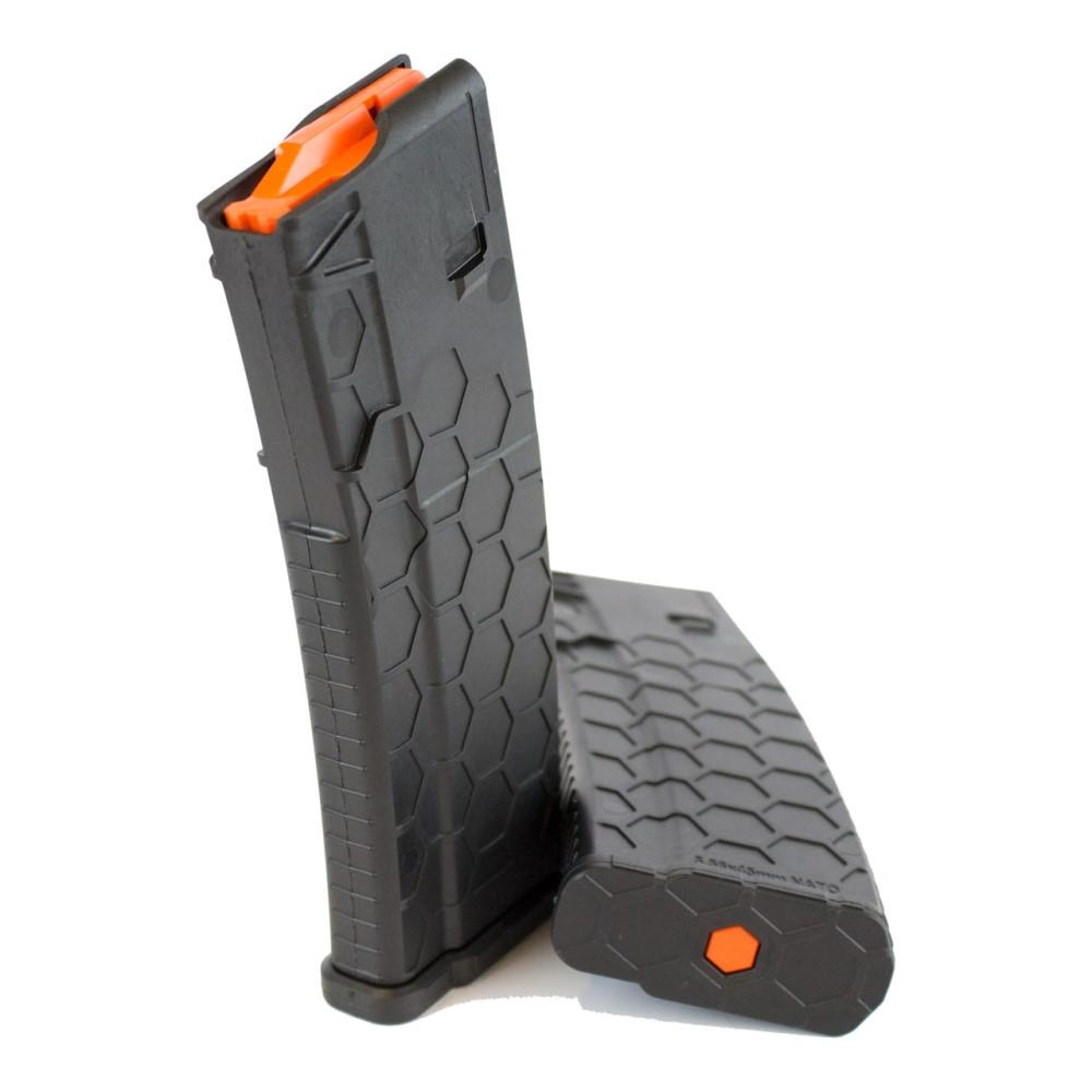 Sentry Hexmag S2 AR-15 .223/5.56x45mm 30-Round Black Polymer Rifle Magazine