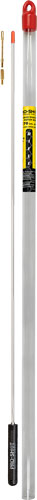PRO SHOT STAINLESS 1PC RIFLE CLEANING ROD 26" .27 CAL & UP