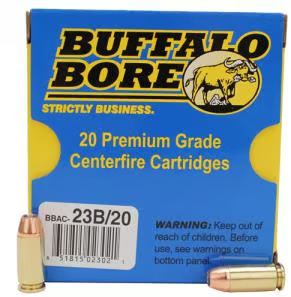 Buffalo Bore .40 S&W 23B20 Heavy Jacketed Hollow Point JHP 180 Grain