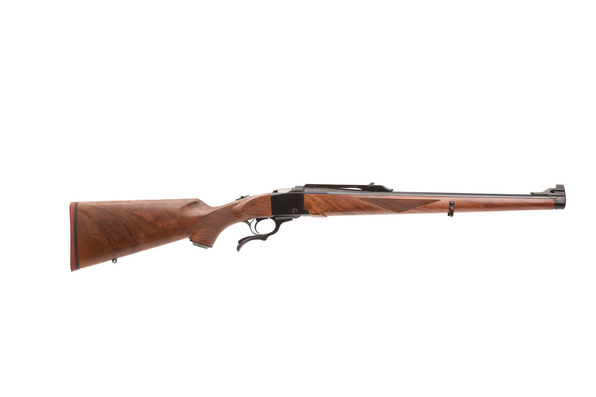 1RSI INT'L 22 HORNET BL/WD 20" 21340 HI-GRADE WALNUT RED PAD