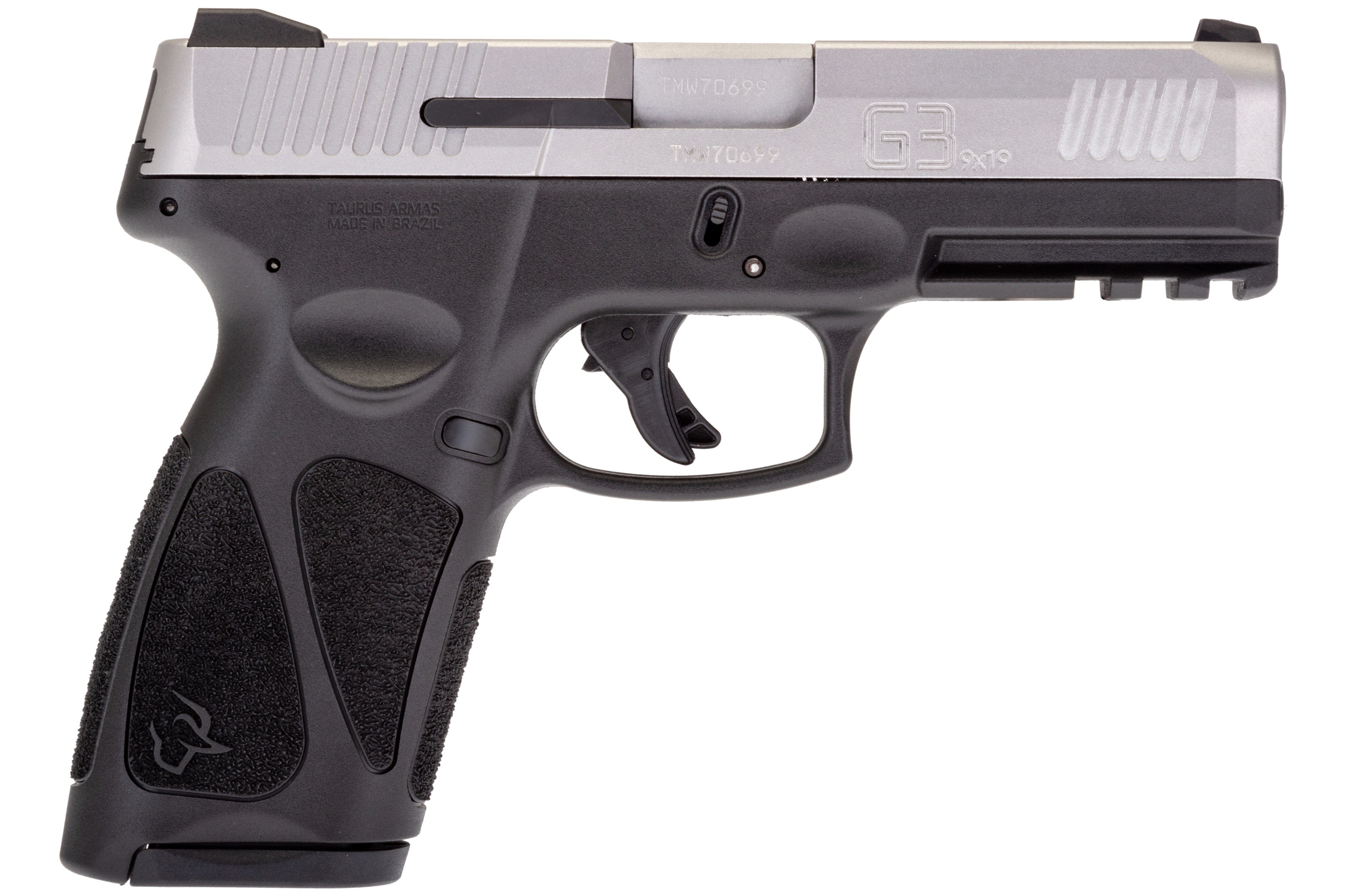 Taurus G3 Full-Size 9mm Pistol, 4in Barrel, 15+1 Capacity, Black Polymer Frame