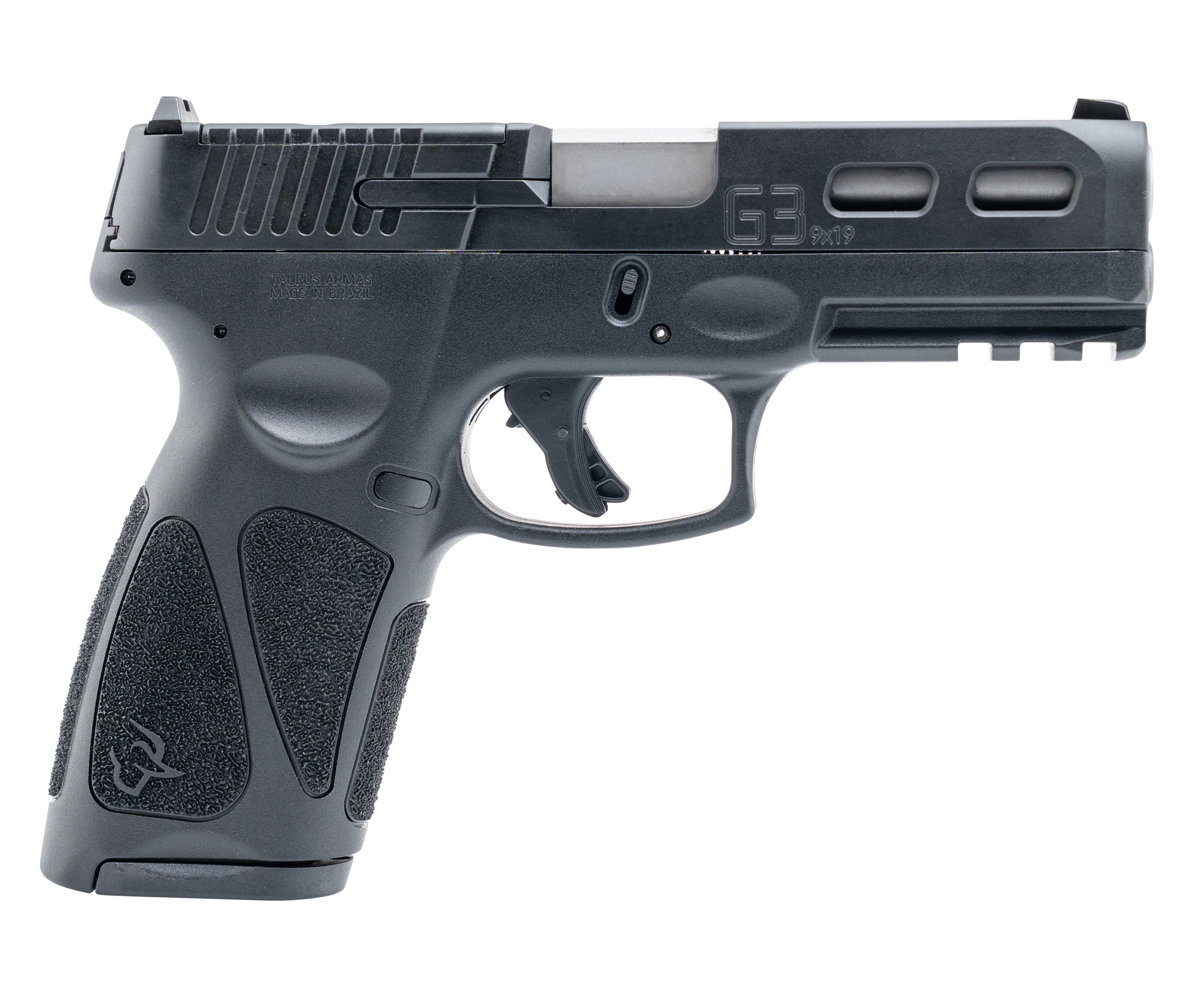 Taurus 1-G3P941-STL G3 Full Size Frame 9mm Luger 17+1 4" Stainless Stainless Steel Barrel, Tungsten Gray Cerakote Stainless Steel Optic Cut/Serrated Slide, Gray Polymer Frame w/Picatinny Rail