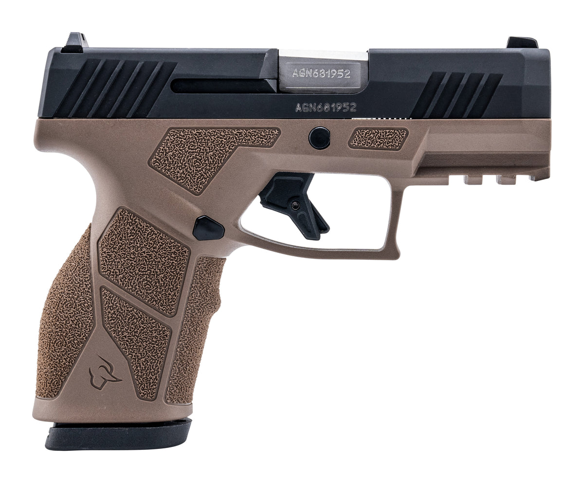 Taurus GX2931B 9mm Luger 13+1 3.37" Stainless Barrel, Brown Polymer Frame w/Picatinny Rail