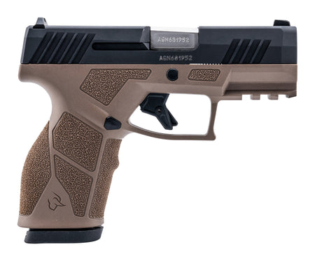 Taurus GX2931B 9mm Luger 13+1 3.37" Stainless Barrel, Brown Polymer Frame w/Picatinny Rail
