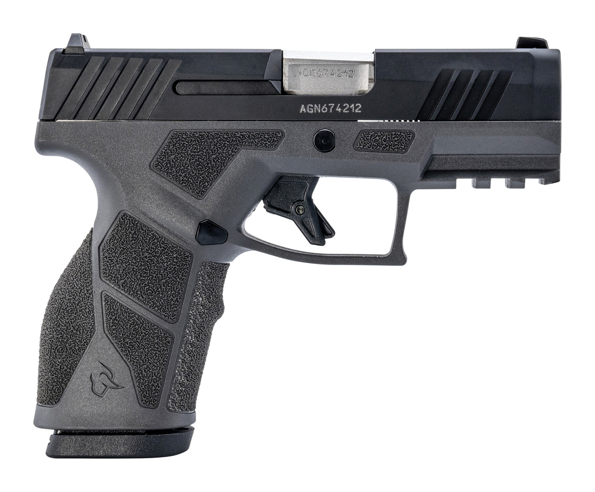Taurus GX2 9mm Luger 10+1 Compact Pistol, 3.37" Stainless Barrel, Gray Polymer Frame with Picatinny Rail