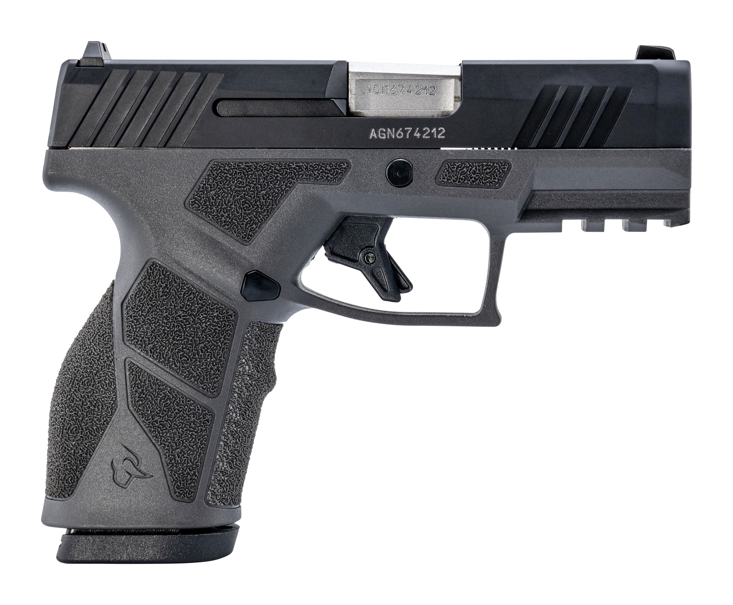 Taurus GX2 9mm Luger 10+1 Compact Pistol, 3.37" Stainless Barrel, Gray Polymer Frame with Picatinny Rail