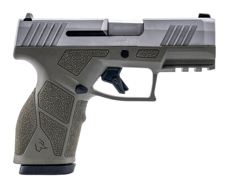 Taurus GX2 9mm Luger 13+1 Pistol, 3.37" Stainless Barrel, OD Green Polymer Frame with Picatinny Rail