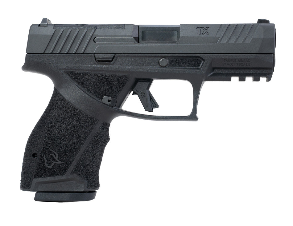 Taurus TX9 Compact 9mm Luger 15+1 4" Optic-Ready Black Nitride Pistol