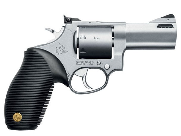 Taurus 692 Medium Revolver - .357 Mag/.38 Special +P/9mm Luger, 7-Shot, 3" Ported Stainless Barrel