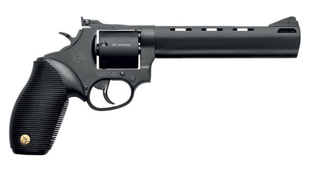 Taurus 692 Medium Revolver - .357 Mag/.38 Special +P/9mm Luger, 7-Shot, 6.5" Vent Rib Black Barrel