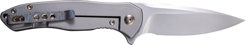 WE Knife Kitefin 3.24" Carbon Fiber Handle Polished Bead Blast Blade