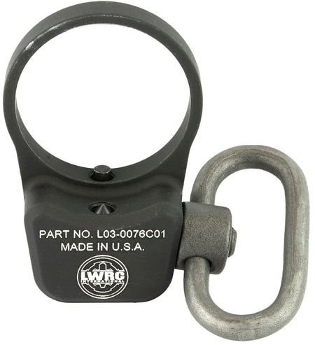 LWRC 2000072A01 Black Metal Quick Detach Sling Mount Ambidextrous
