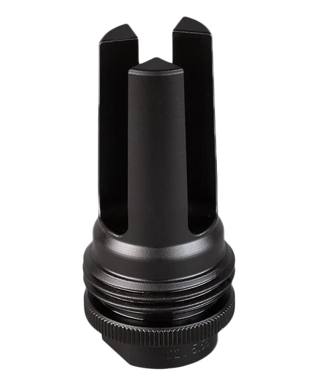 SilencerCo AC1562 9mm ASR Flash Hider Black Steel 1/2"-36 Thread