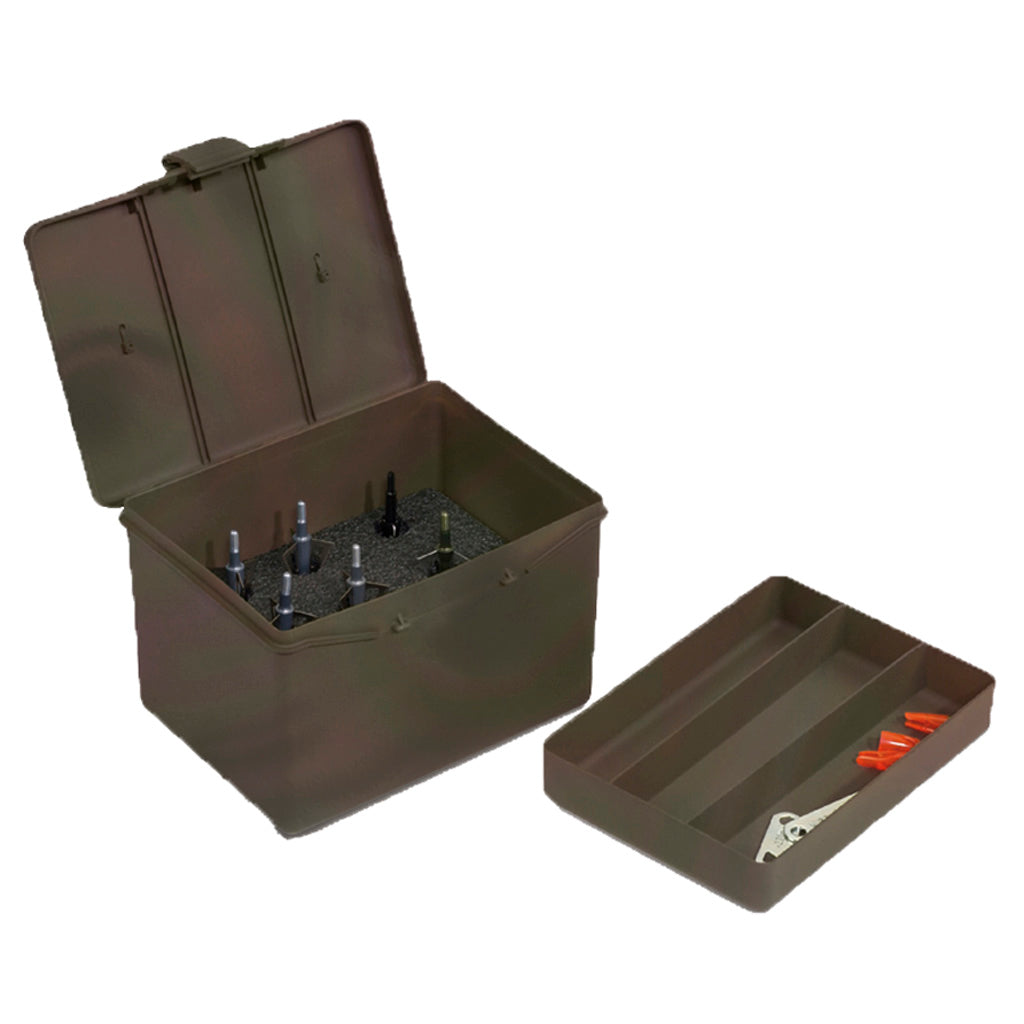 Plano Large Green Archery Accessory Storage Box